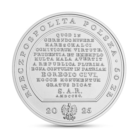 50 zł Skarby sztuki medalierskiej – Stanisław Małachowski